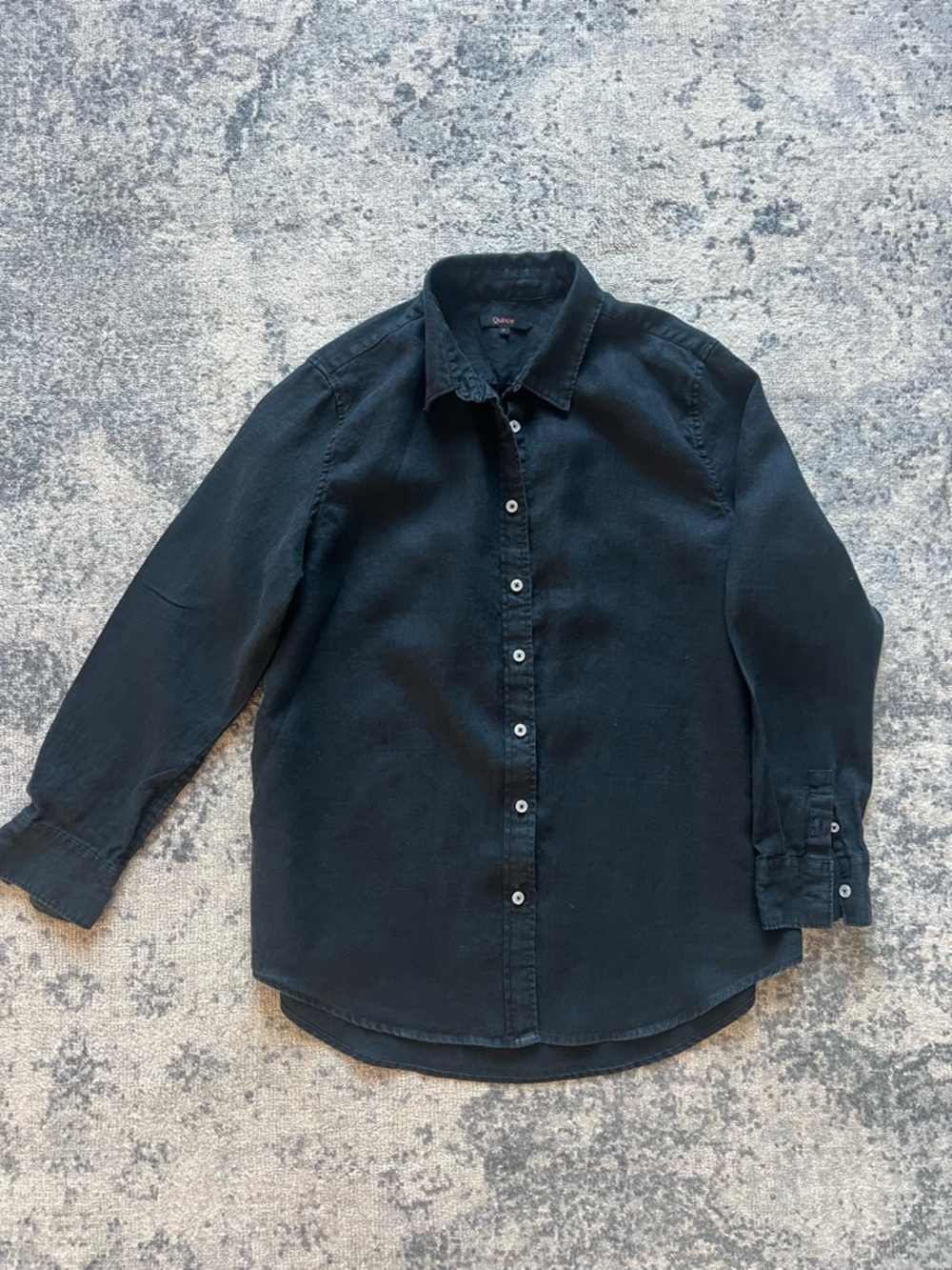 Quince Women’s 100% European Linen Shirt size Large